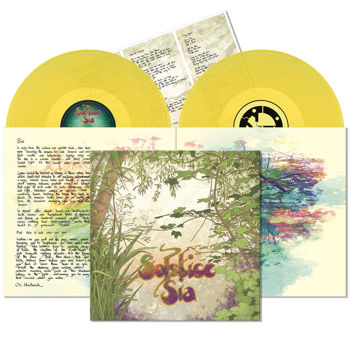Solstice 'Sia’ Now Available on Yellow Translucent Vinyl – GEP